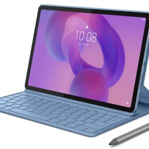 Lenovo Idea Tab, WiFi+5G, 128GB, 8GB, with Pen and Folio Keyboard Case, 11inch- Polar Blue