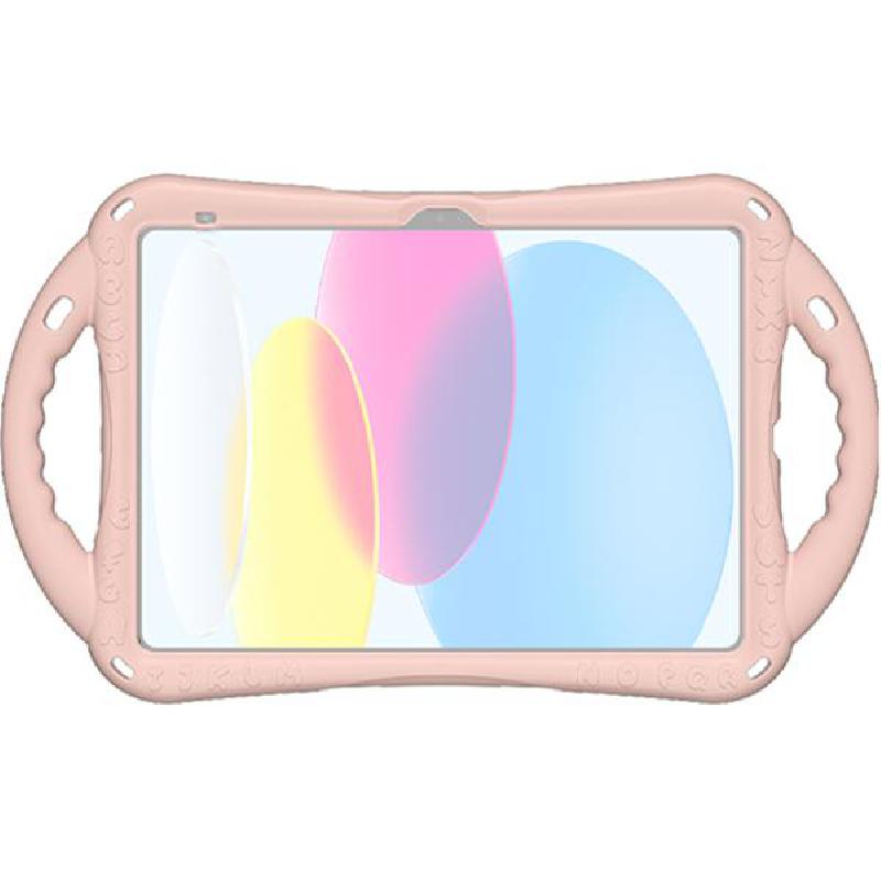 Kadasic Cartoon Strap Back Cover Tablet Case for Kids Pink for iPad A16/iPad 10.9 10th Gen — view 2