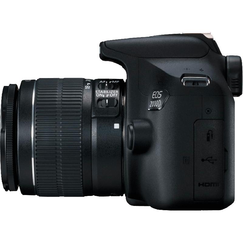 Canon EOS 2000D (NIS) DSLR Camera 24.1 MP Full HD 1920 X 1080p/24fps — view 3