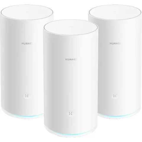 HUAWEI Mesh (3 Pack) Whole Home Mesh Wi-Fi Wireless AC (802.11ac) Tri-Band (2.4 GHz/5 GHz (Low Band)/5 GHz (High Band))