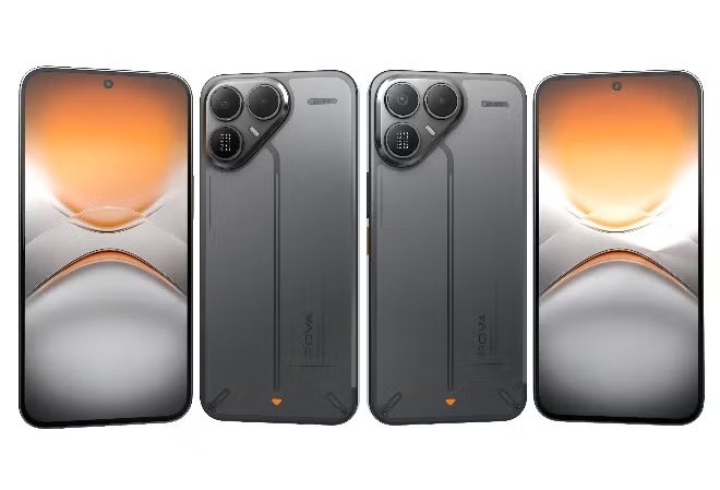 Tecno POVA 8, 256GB, 8GB, 5G- Graphite Black — view 2
