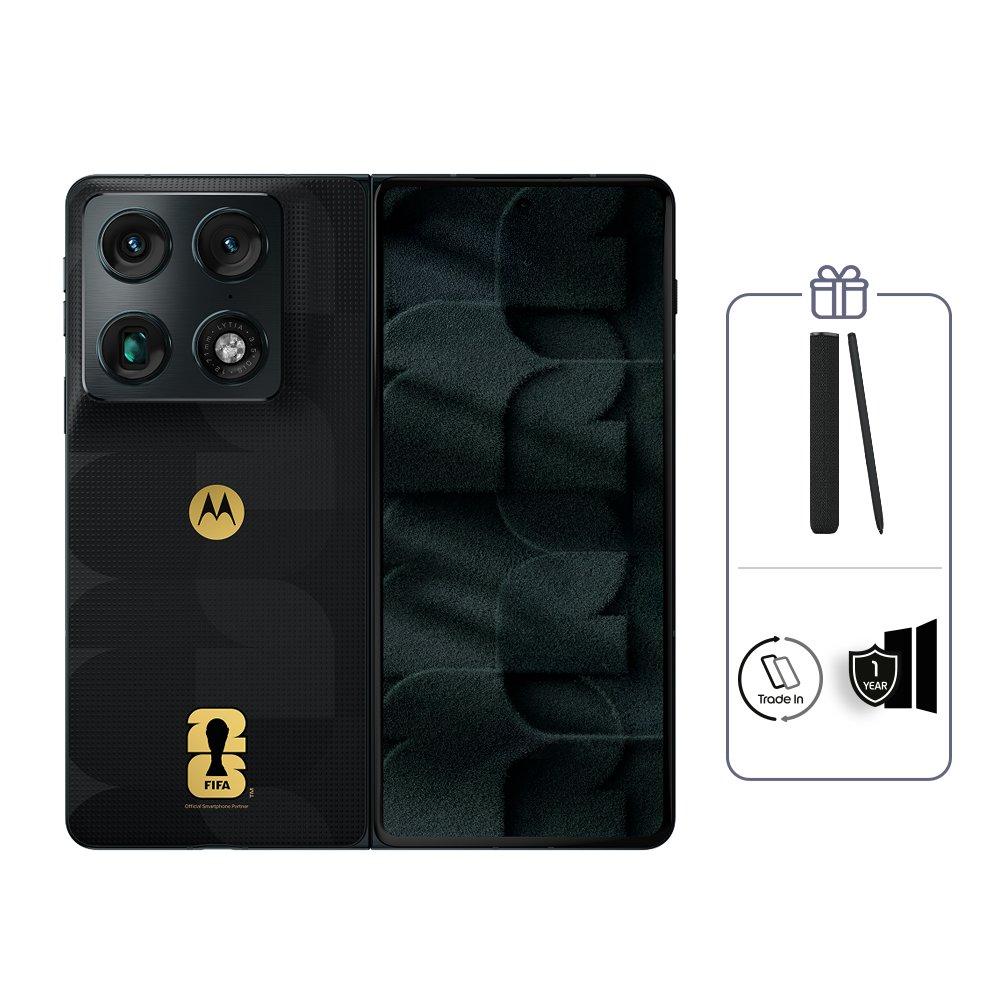 Motorola Razr Fold FIFA Edition 16GB RAM + 512GB ROM Smartphone Black 5G