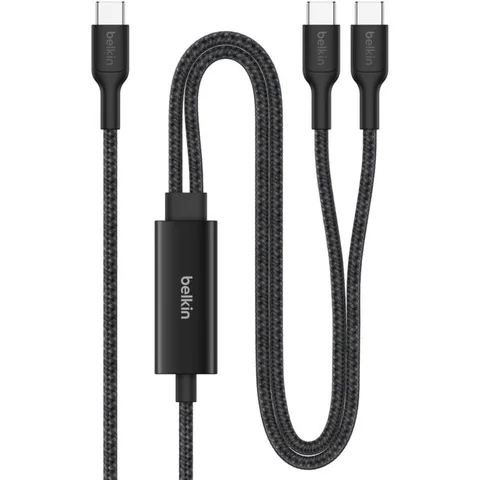 Belkin BoostCharge Pro USB-C to Dual USB-C Sync & Charge Cable 1.50 m ( 4.92 ft )
