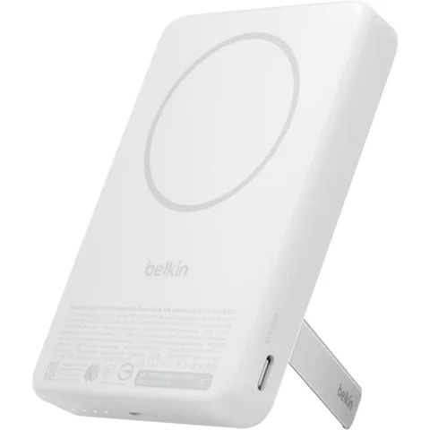 Belkin BoostCharge Power Bank Charger Qi/PMA 10000 mAh Single USB-C (I/O Charging)