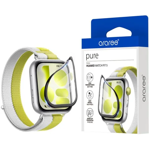 Araree Pure Film, Clear Smartwatch Screen Protector for HUAWEI WATCH FIT 5