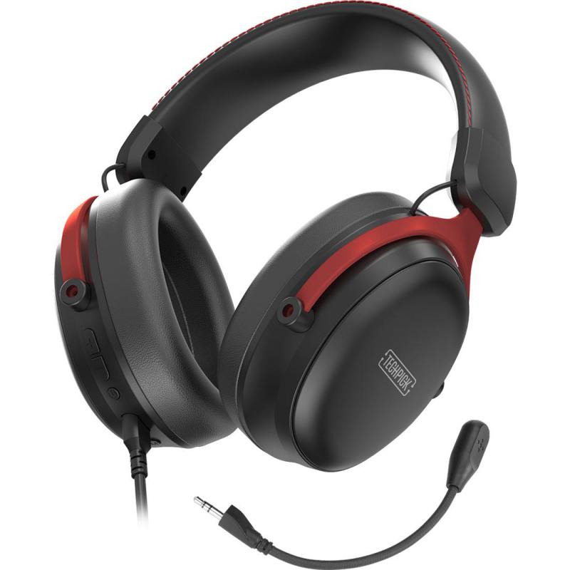 Techpick Gaming Headset Bluetooth/Wireless Black — view 4
