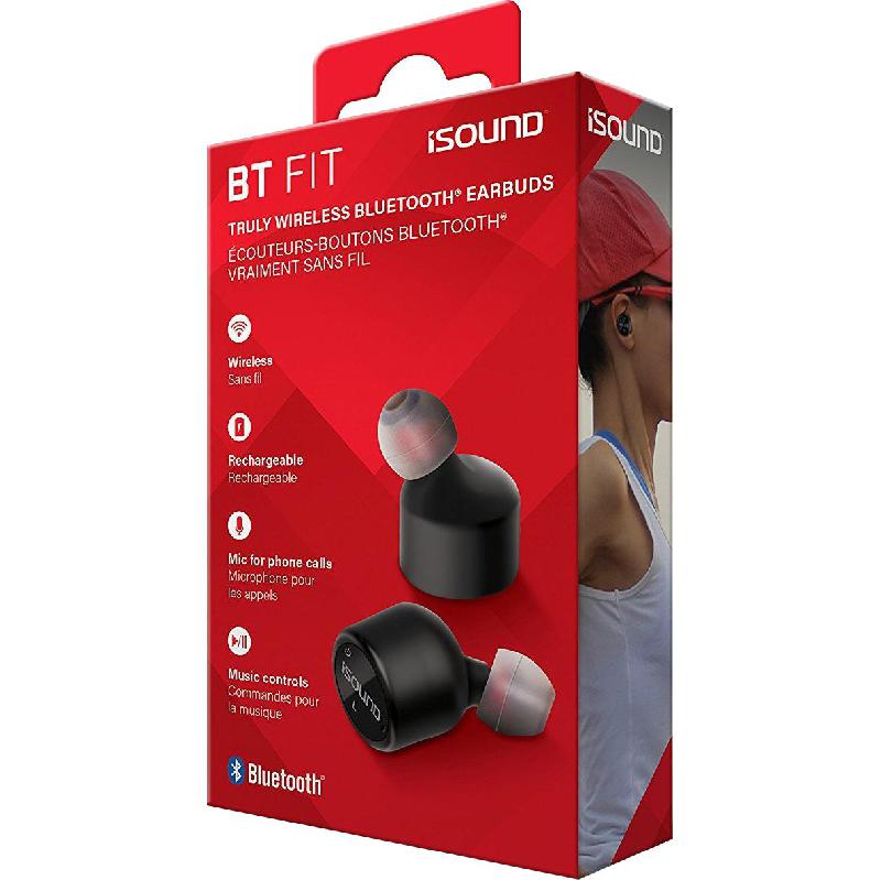 iSound BT Fit Earbuds Bluetooth Black — view 2