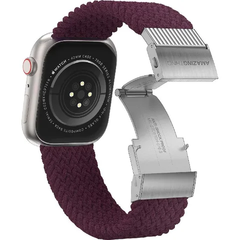 Amazing Thing Titan Weave Wrist Strap for Apple Watch Series 9 41/Watch Series 8 41/Watch Series 7 41