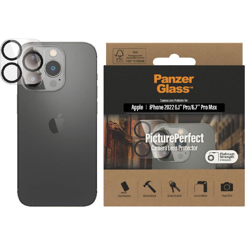 PanzerGlass PicturePerfect Camera Lens Protector (Full Frame) Smartphone Camera Accessory — view 2