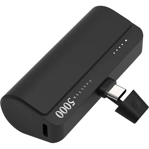 FeelTek Femto C Power Bank Charger PD Fast Charging 5000 mAh Dual USB-C