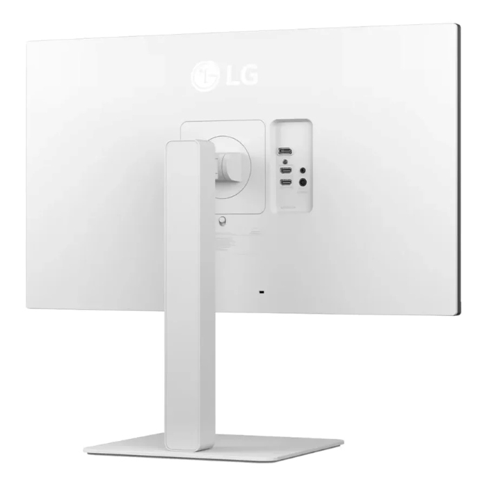 LG 27inch 4K 3840X2160 UltraFine UHD Monitor, AMD FreeSync Compatible, 60Hz, Anti-glare, 5ms, HDMI, DisplayPort, Adjustable Stand, White - 27US550-W-AMA — view 3