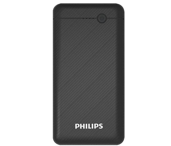 Philips Ultra Compact 10000mAh Power Bank, Black - DLP1810NB/62 (UAE Delivery Only)