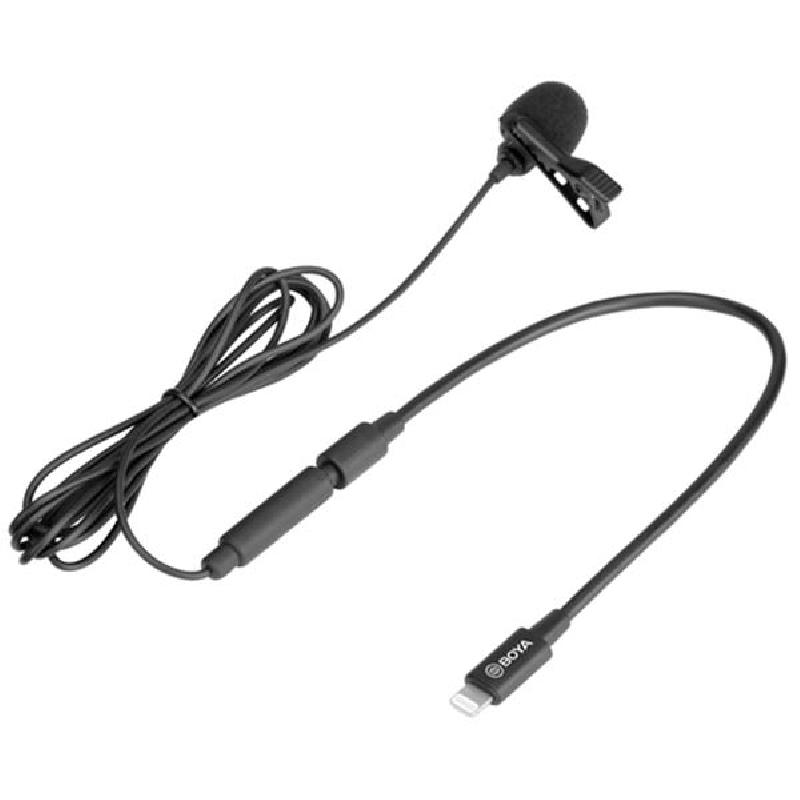 Boya BY-M2 Clip-on Lavalier (for iOS Devices) Digital Microphone — view 2