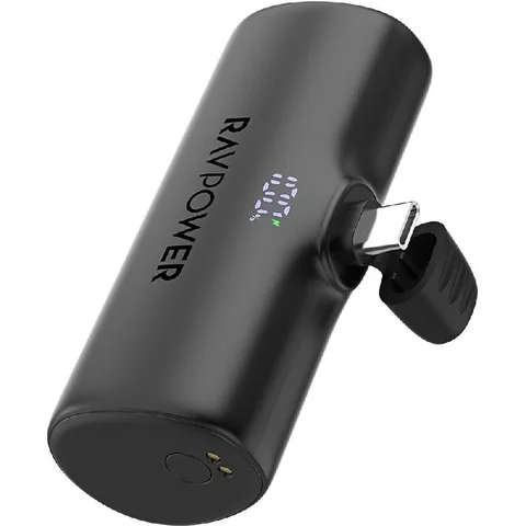 RAVPower Nano Power Bank Charger PD Fast Charging 5000 mAh Dual USB-C