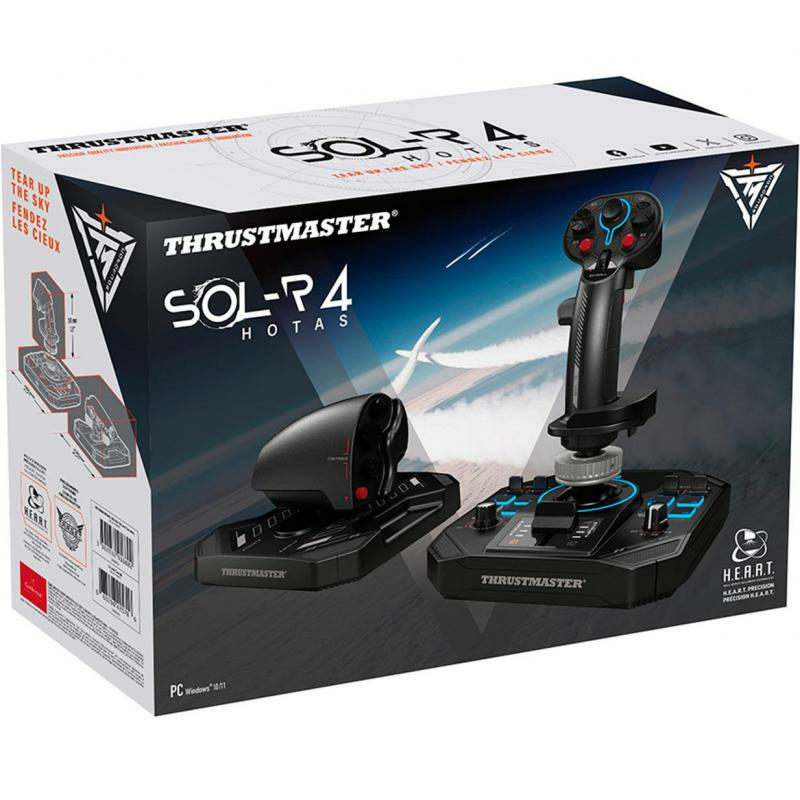 Thrustmaster SOL-R 4 HOTAS Throttle + Stick Simulation Wired Black — view 4