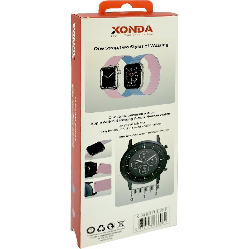 Xonda Double Face Wrist Strap Universal, for Apple Watch 38/40/41 mm/Smartwatch 42 mm — view 3