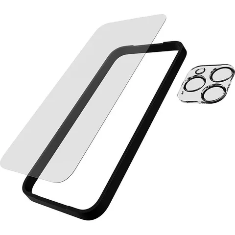 Tech21 2-in-1 Pack Tempered Glass + Camera Lens Protector Smartphone Display Protection