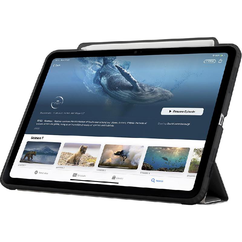 PIPETTO Origami No3 Pencil Folio Tablet Case Black for iPad Air 13 M4/iPad Air 13 M3/iPad Air 13 M2 — view 3