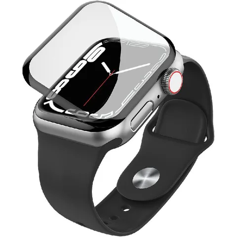 Raptic Raptic Glass 3D Curved Edges Smartwatch Screen Protector for Apple Watch Series 9 45