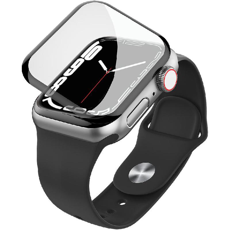 Raptic Raptic Glass 3D Curved Edges Smartwatch Screen Protector for Apple Watch Series 9 45