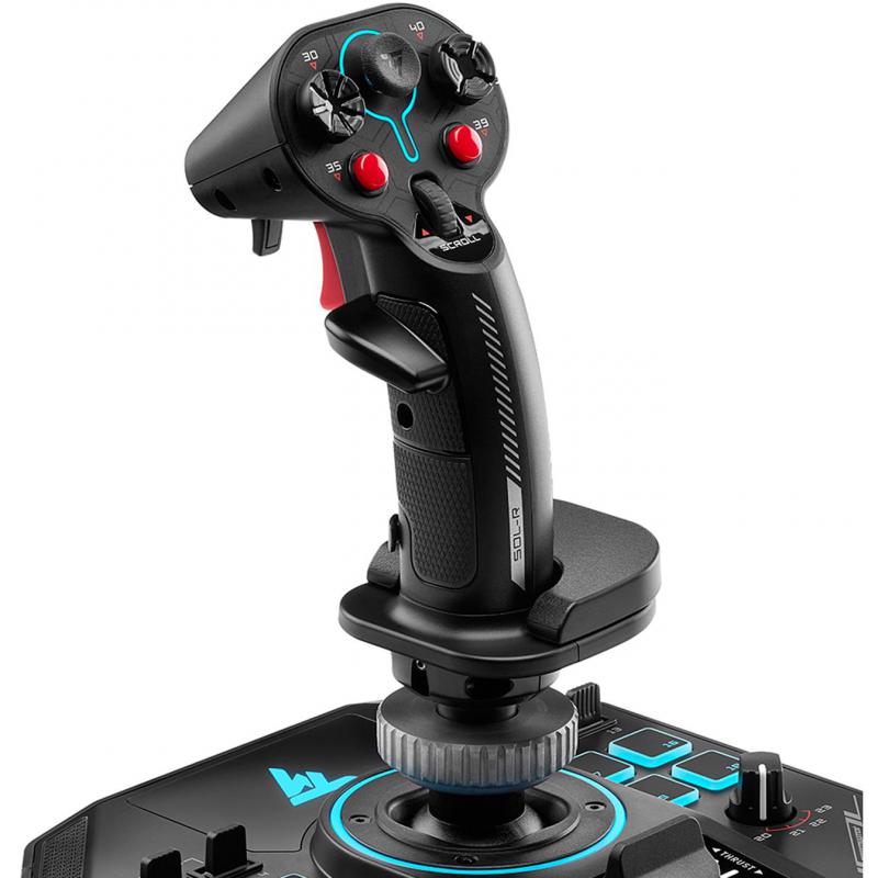 Thrustmaster SOL-R 4 HOTAS Throttle + Stick Simulation Wired Black — view 2
