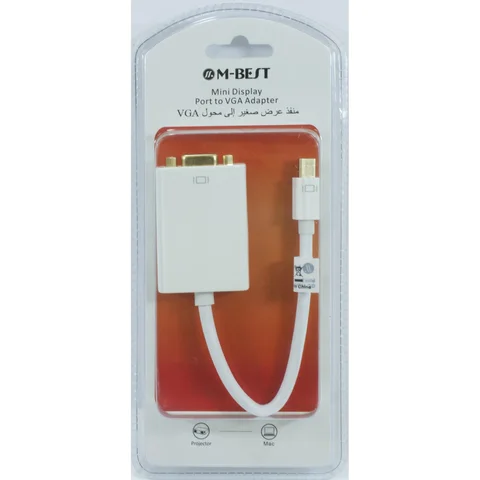 M-BEST Mini DisplayPort to VGA Video Adapter 4.00 in ( 10.16 cm )