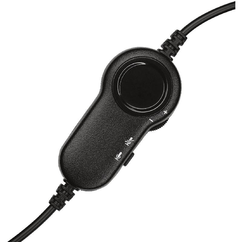 Logitech H151 On-Ear Headphones Wired Black — view 6