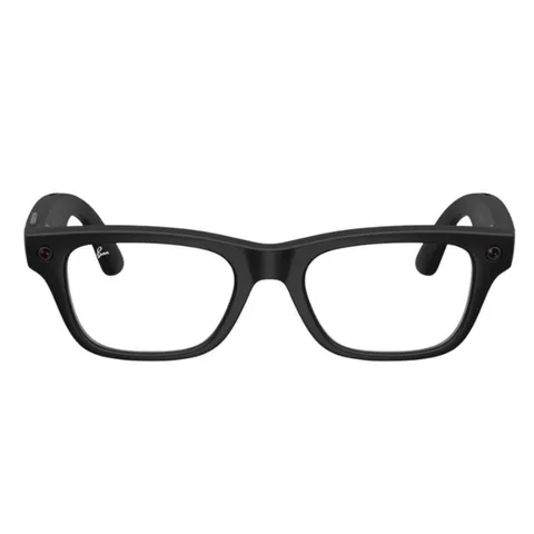 Ray-Ban Meta Blayzer Gen 2 Matte Black Clear Lenses Smart Glasses 50Mm
