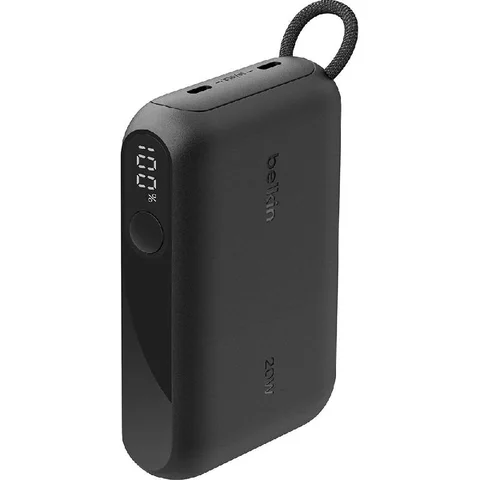 Belkin BoostCharge Power Bank Charger PD Fast Charging 10000 mAh Dual USB-C