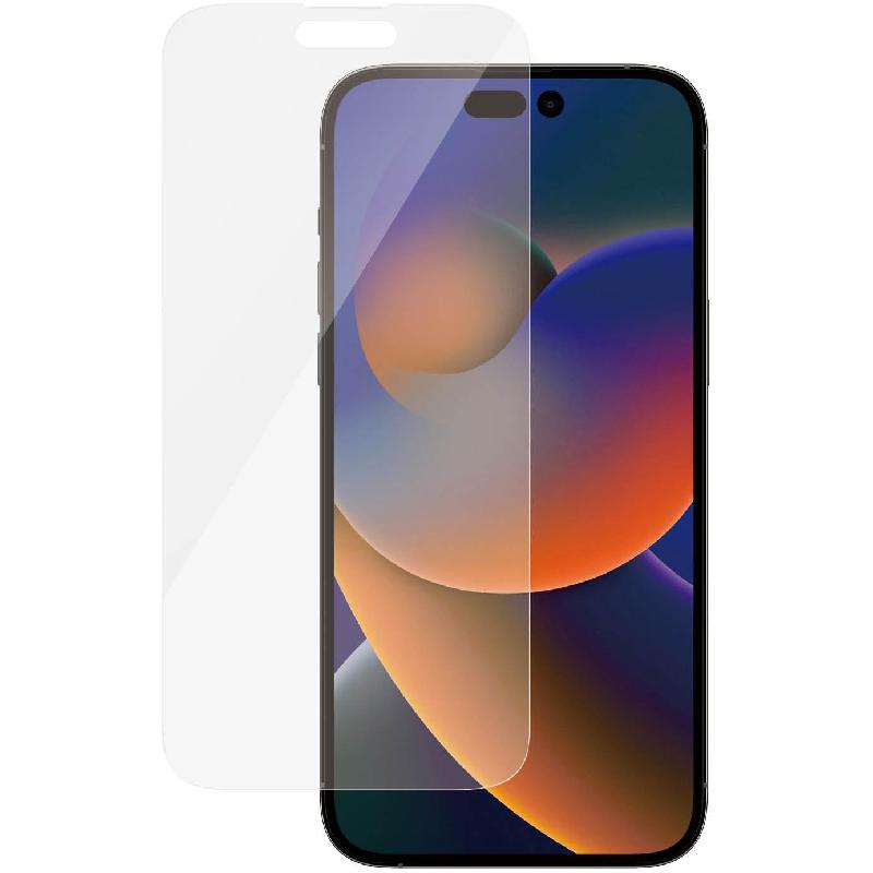 PanzerGlass Classic Fit Tempered Glass, Clear Smartphone Screen Protector for iPhone 14 Pro Max — view 3