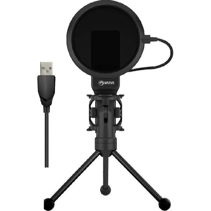 MARVO Scorpion MIC-03 USB Desktop Microphone PC Gaming Accessory — view 2