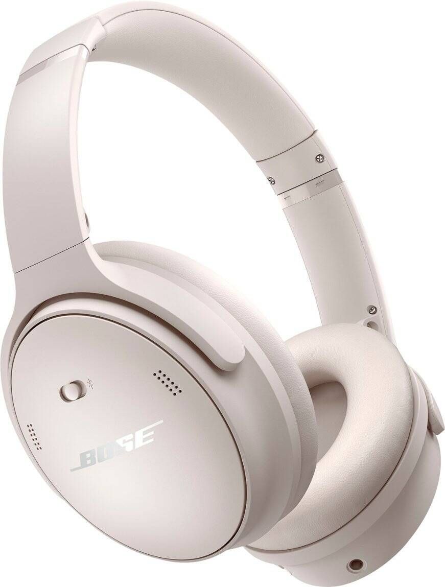 Bose QuietComfort, Noise Canceling, Wireless Over Ear Headphones- White Smoke — view 3