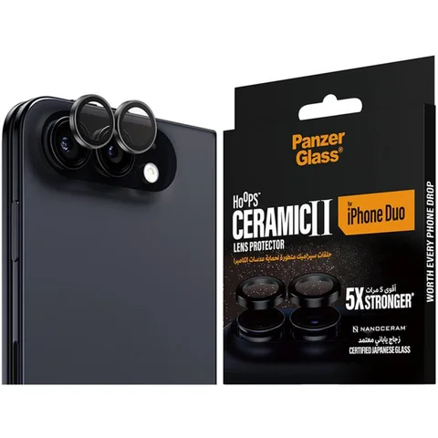 PanzerGlass Ceramic II Hoops Camera Lens Protector (Individual Ring) Smartphone Camera Accessory