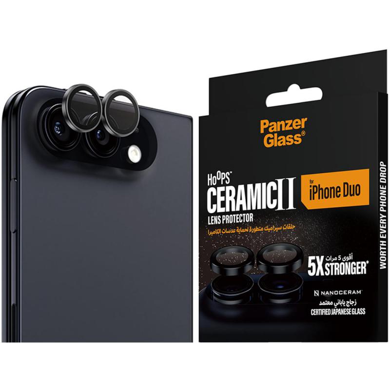 PanzerGlass Ceramic II Hoops Camera Lens Protector (Individual Ring) Smartphone Camera Accessory