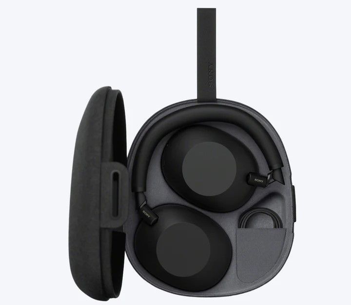 Sony WH-1000XM6, Wireless Noise Canceling Headphones- Black — view 4