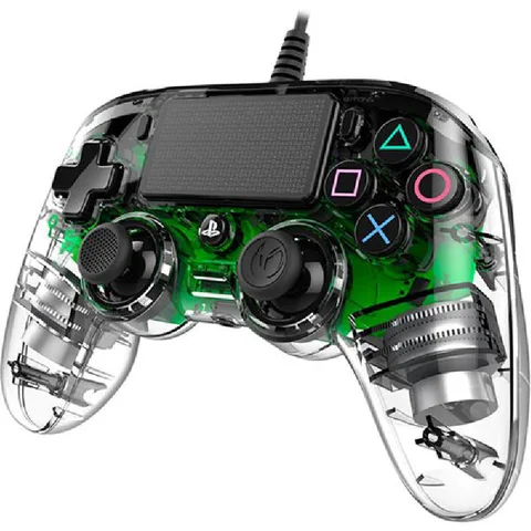 Nacon Illuminated Compact Controller Wired Transparent Green