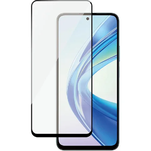 PanzerGlass SAFE Tempered Glass, Edge-to-Edge, Black Case Friendly Smartphone Screen Protector for Honor X7b