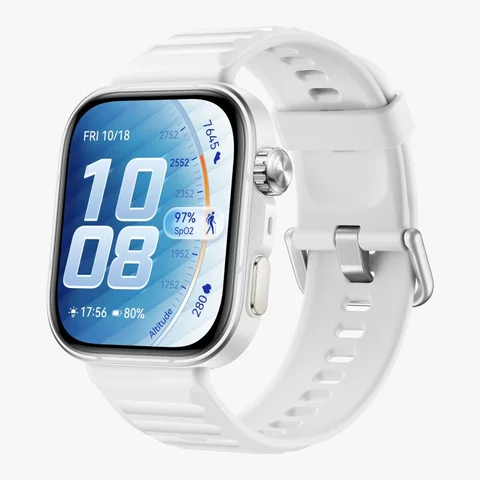 Huawei Watch Fit 5 Pro, Fluoroelastomer Strap- White