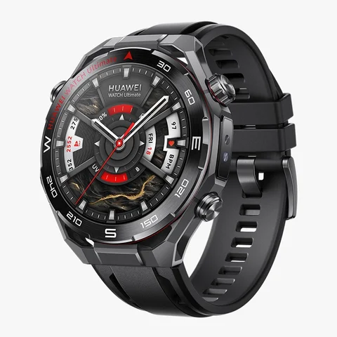 HUAWEI WATCH Ultimate 2, Fluoroelastomer Strap- Black