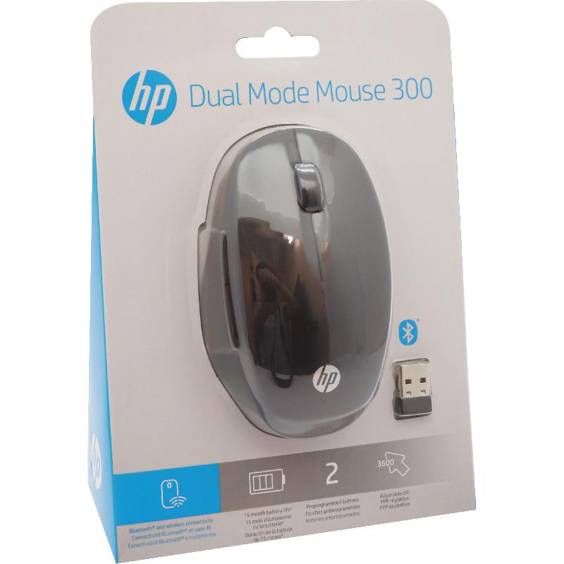 HP Dual Mode 300 Mouse Bluetooth/Wireless (2.4 GHz RF) — view 2