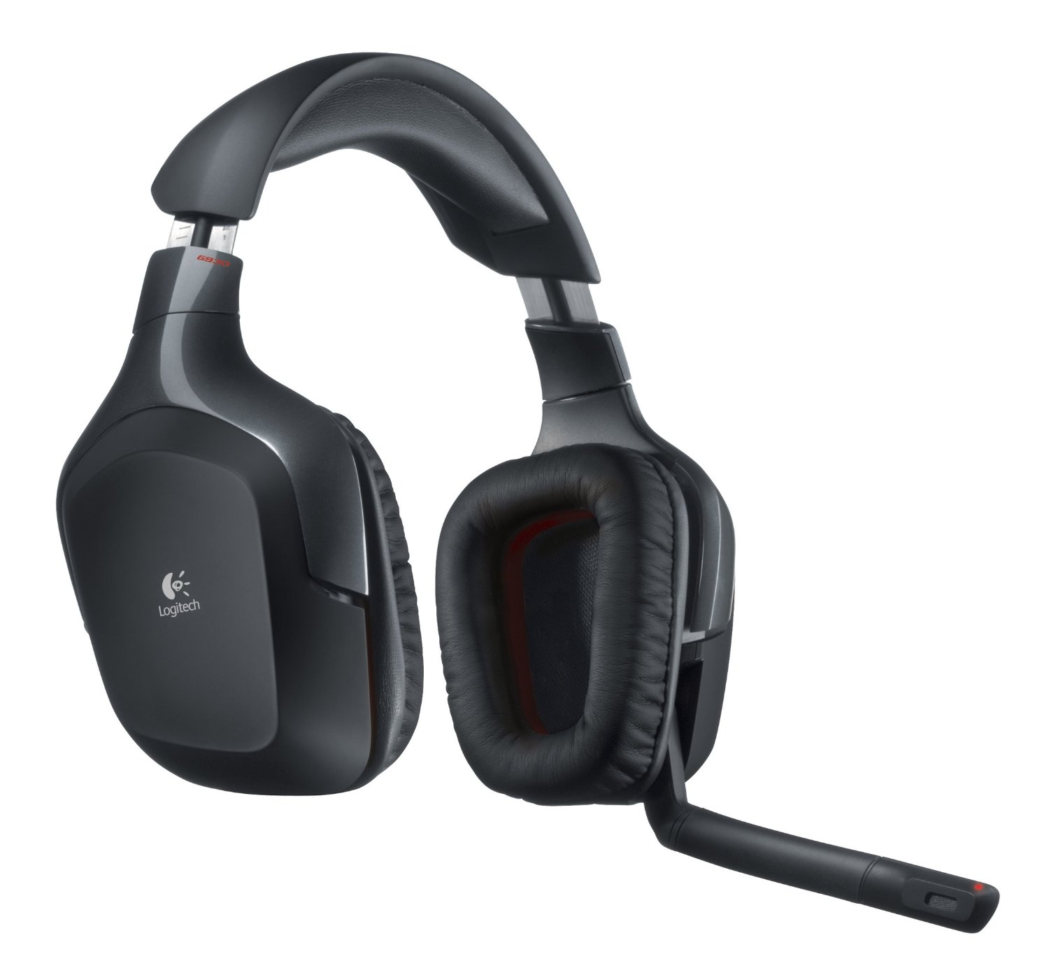 Logitech G G930 Gaming Headset Wireless Black — view 3