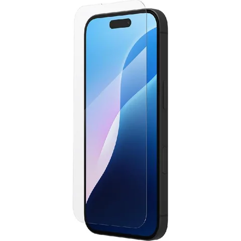 Zagg Invisible Shield Tempered Glass, Clear Case Friendly Smartphone Screen Protector for iPhone 16/iPhone 15
