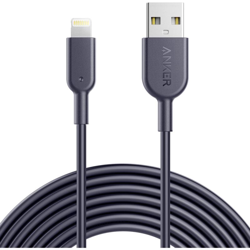 Anker PowerLine II Lightning to USB Standard Cable 10.00 ft ( 3.05 m )