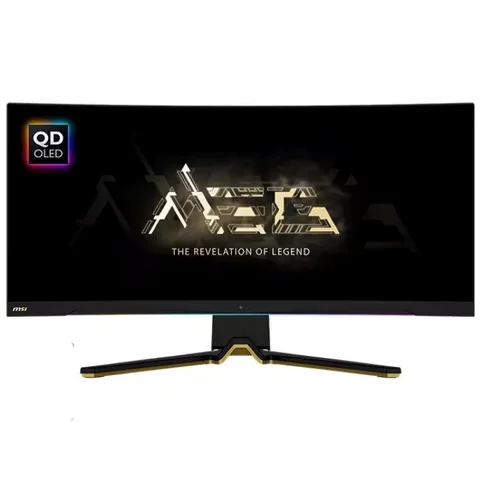 MSI MEG 342C QD-OLED 34.18inch OLED Ultrawide Curved Gaming Monitor, 175Hz, 0.1ms, Black - 9S6-3DC44T-010