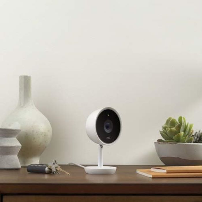 Google, Nest Cam IQ Indoor Full HD Wi-Fi Home Security Camera (2-Pack), White International Version - S000448311 — view 3