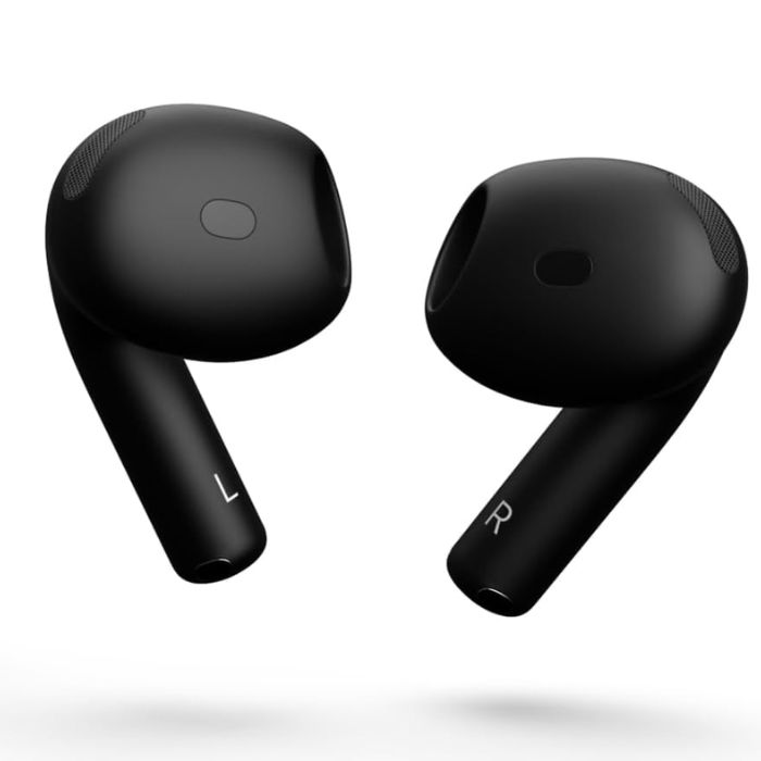 Merlin Craft Customized Apple Airpods 4 ANC Black Bold — view 3