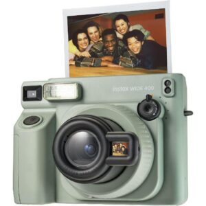 Fuji Instax WIDE 400 Instant Film Camera Mint Green