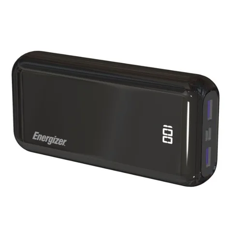 Energizer 20000Mah LED Indicator Power Bank - Black