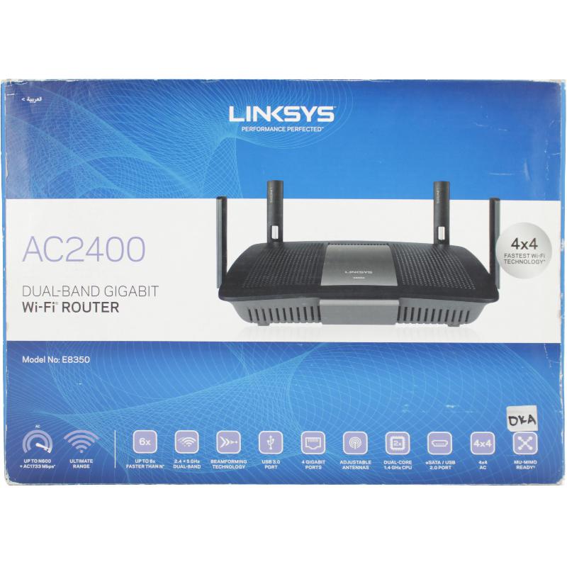 Linksys E8350 Broadband Router Wireless AC (802.11ac) Dual Band (2.4 GHz/5 GHz) — view 3