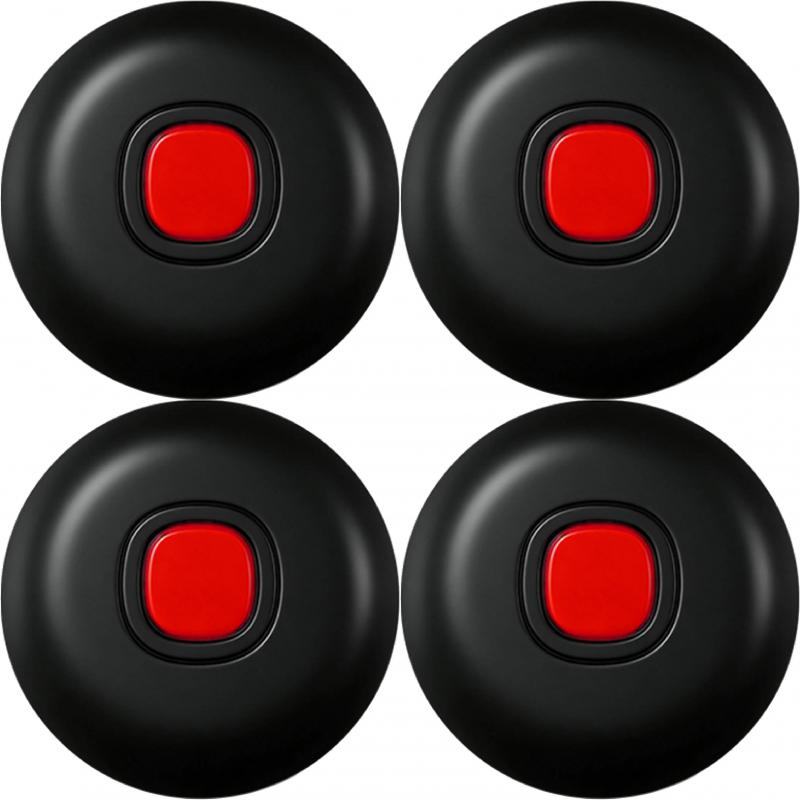Wesolvet W Tag Smart Tracker works with Apple Find My and Google Find Hub, 4-Pack Multi-function Item Locator